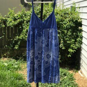 Cute strappy blue Aeropostale sundress